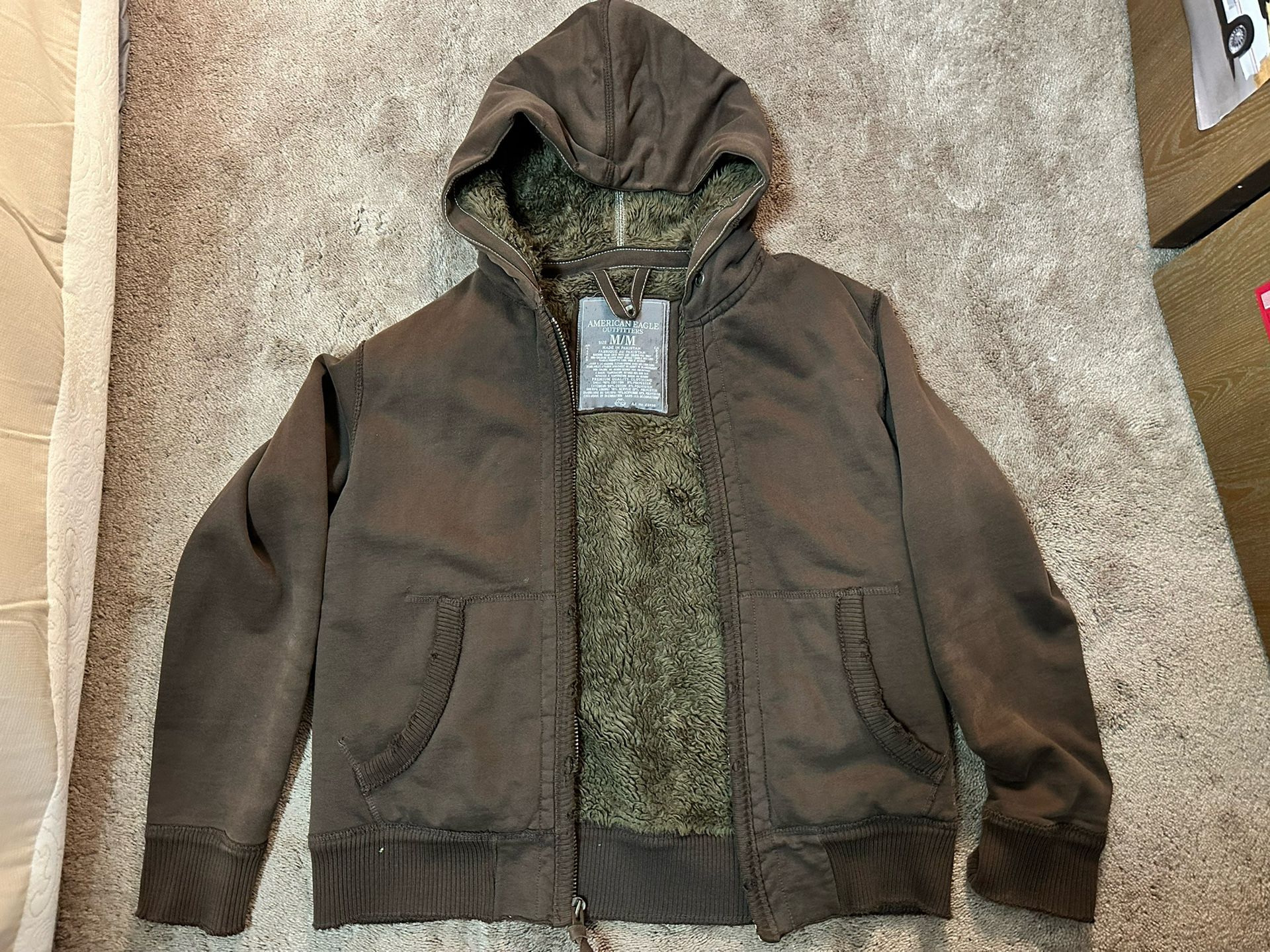 Vintage American Eagle Sherpa Jacket