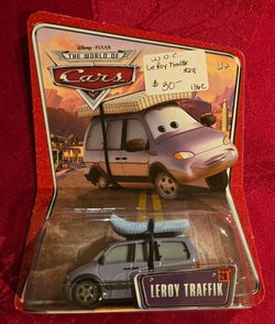 Disney Pixar Cars Leroy Traffik #28 World Of Cars