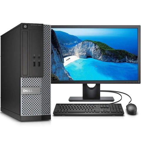 CORE i7 Dell Optiplex Desktop Computer w/Win 11 Pro & Office