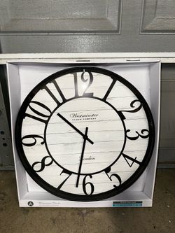 20 inch wall clock (Westminster )
