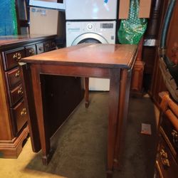 Oak Dining Room Table Extendable X2 Fold Wing 