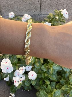 Rope Bracelet Gold 