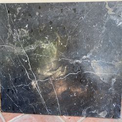 Vintage Black Marble Tabletop