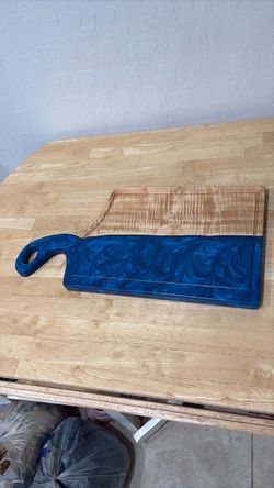 Serving board tray
