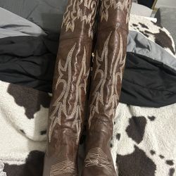 Wide Calf Knee High Boots