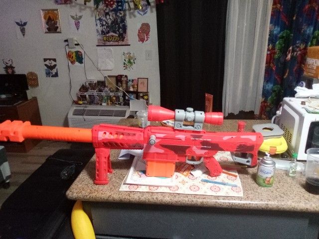 Fortnite Nerf Sniper Gun No Bullets $50