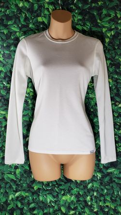 Women's Patagonia Capilene Thermal Weight Crew White size XS base layer