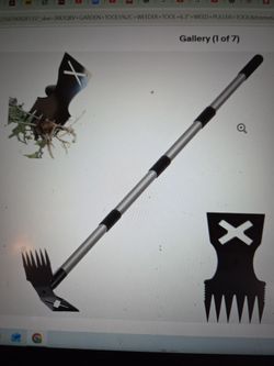 Garden Tool Weeder 63", Adjustable Handle Length
