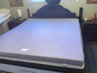 Memory Foam Cal king Bed Topper