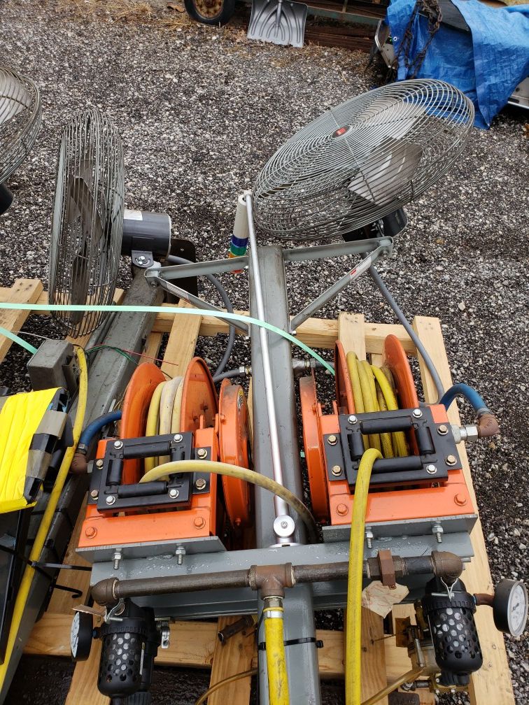 Air hose reels