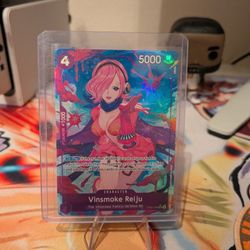 One Piece Card Reiju Alt Art Nm