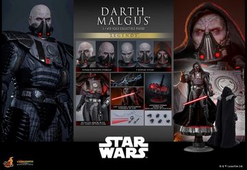New Hot Toys VGM70 Star Wars Legends Darth Malgus 1/6 Scale Collectible Figure
