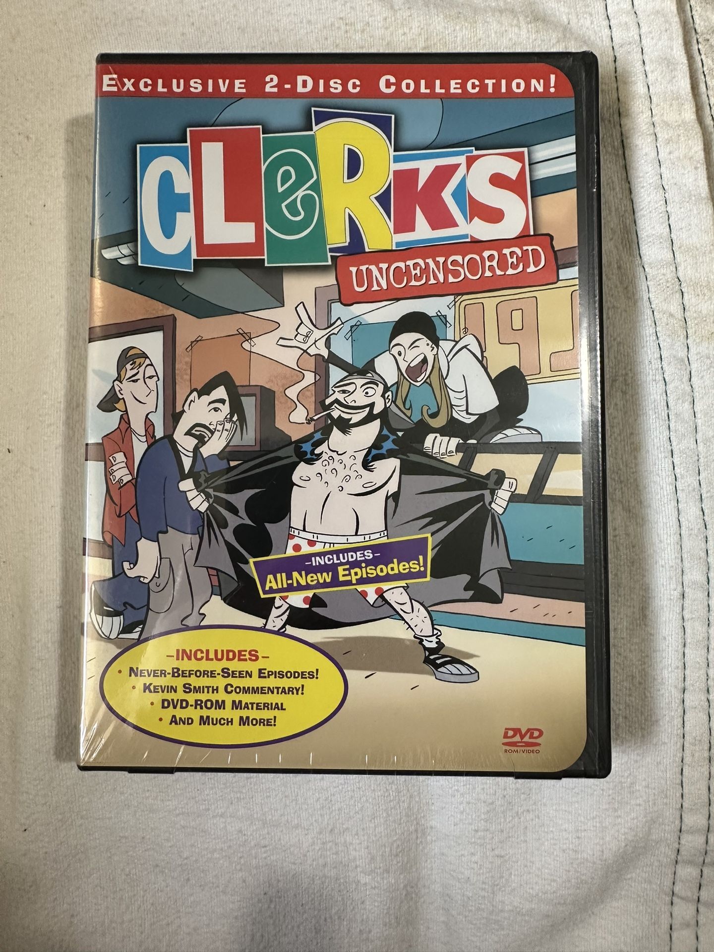 Brand New Dvd. Clerks Uncensored.