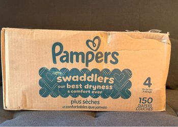 Pampers swaddlers diapers