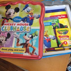 Mickey Mouse Club House Read, Play & Learn Activity Set
