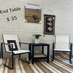 Brand New End Table  // Two Pk For $ 60