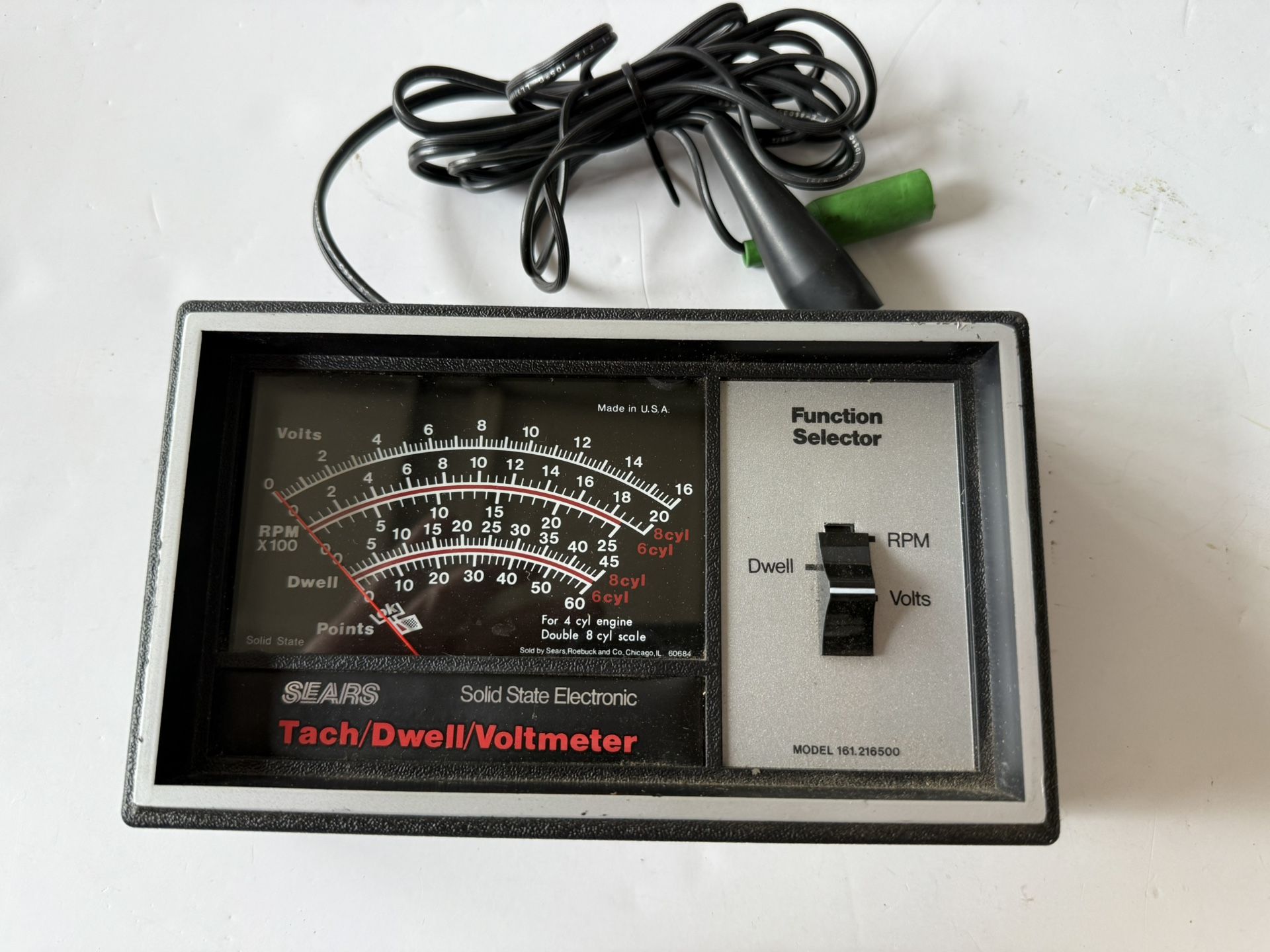Vintage Sears Tach and Dwell meter