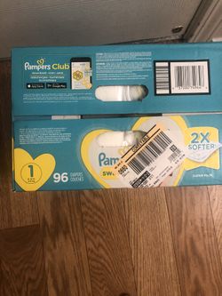 Pampers swaddlers