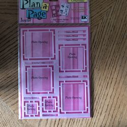 Plan A Page Scrap Booking 