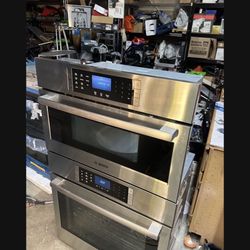 Newer Bosch Wall oven Microwave Combo Convection Oven And Convection Microwave 