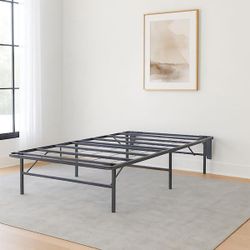Ashley Gray Metal Frame Twin Platform Bed Foundation