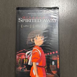 Spirited Away VHS Rare Ghibli Film/// Ready For Pick Up Serious Buyers!