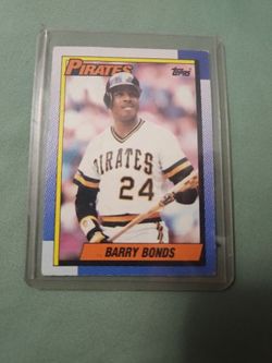 Barry Bonds 1990 Card
