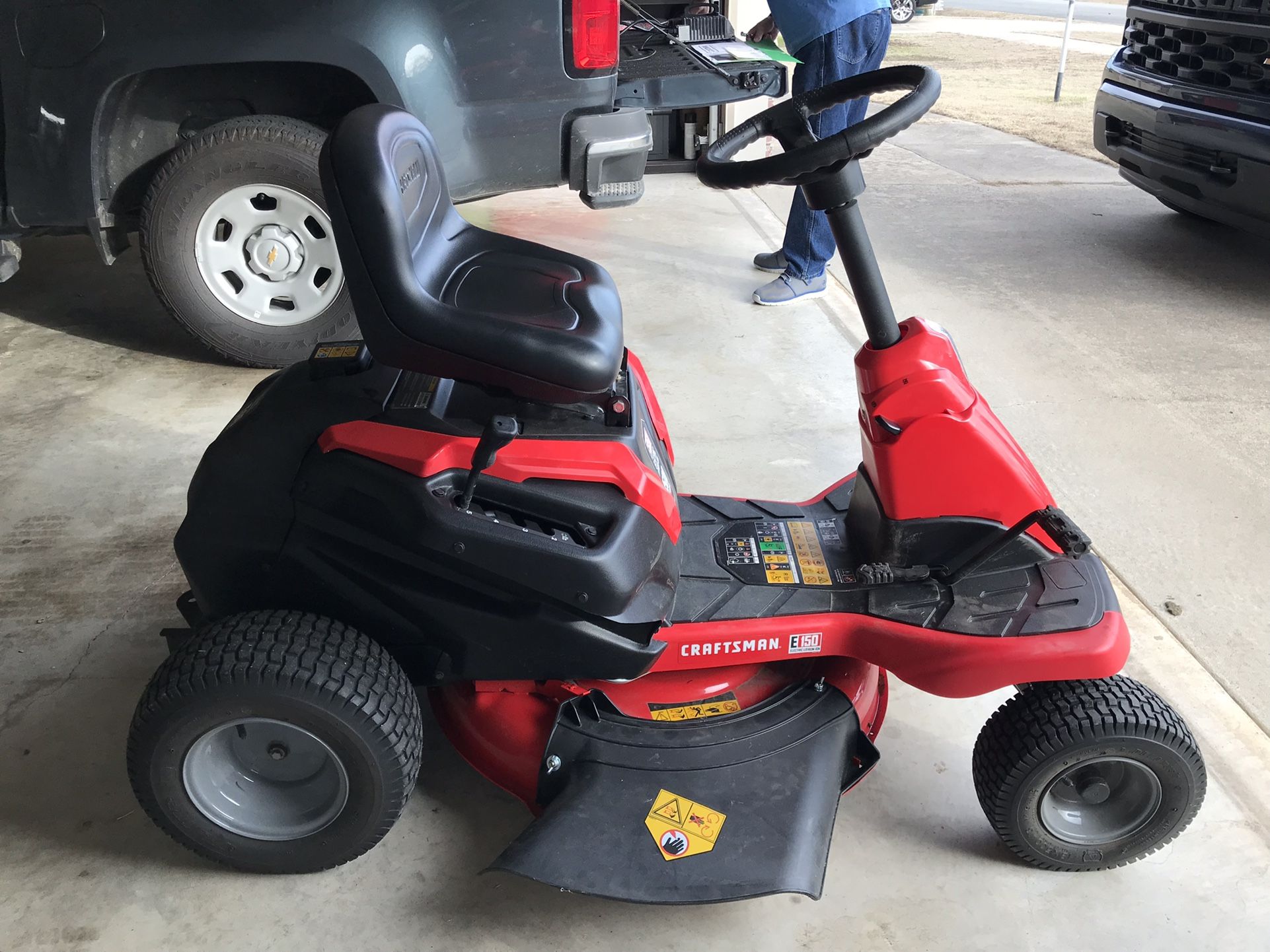 Craftsman e150 mower sale