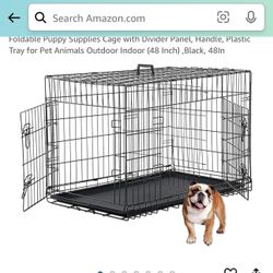 48” Wire Dog Crate