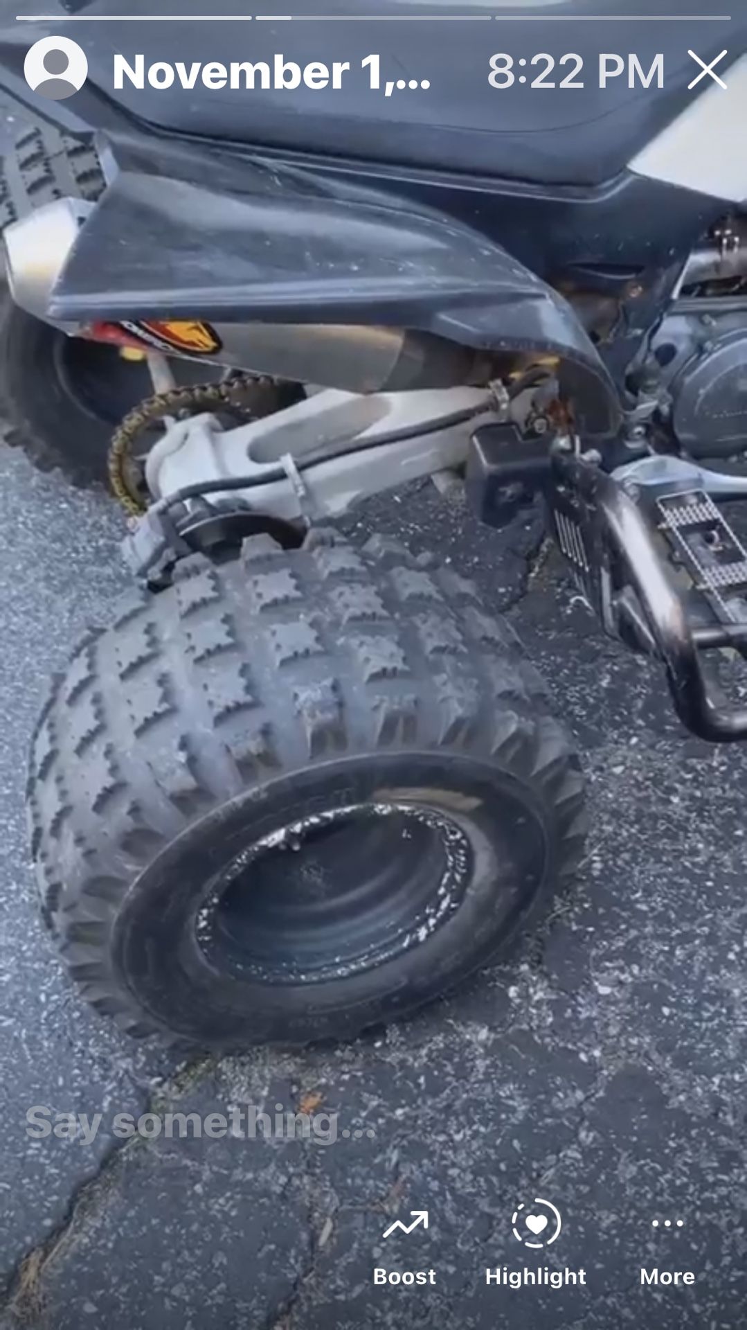 2005 Yamaha 450 SE