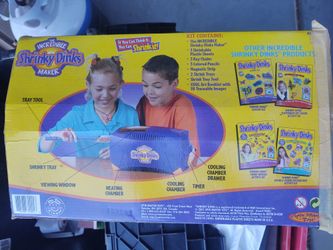 Original Box in the box Incredible Shrinky Dink