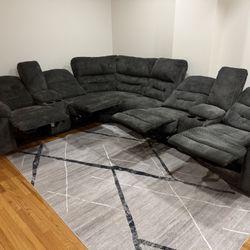 Power Recliner Couch For Sale! Seats 6!