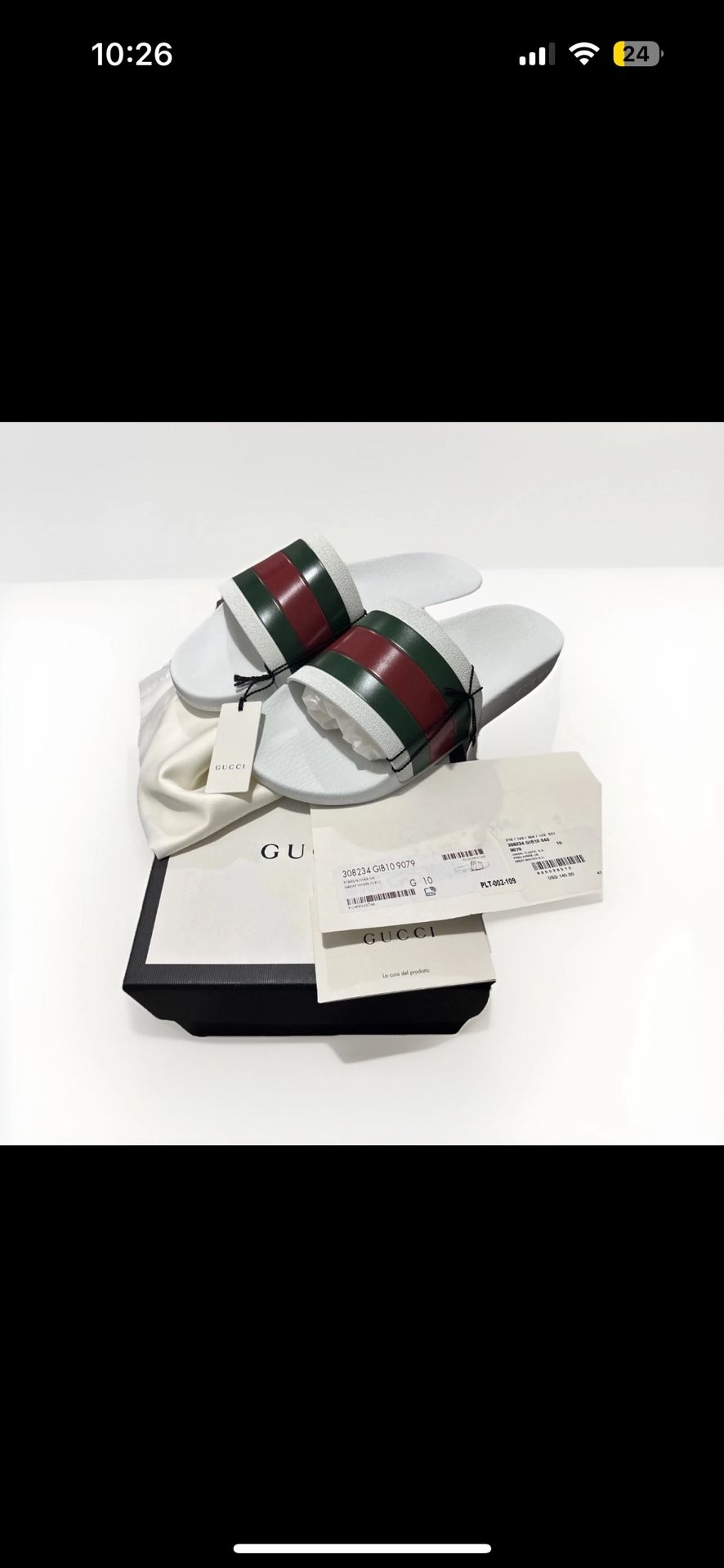 Gucci Slides Brand New