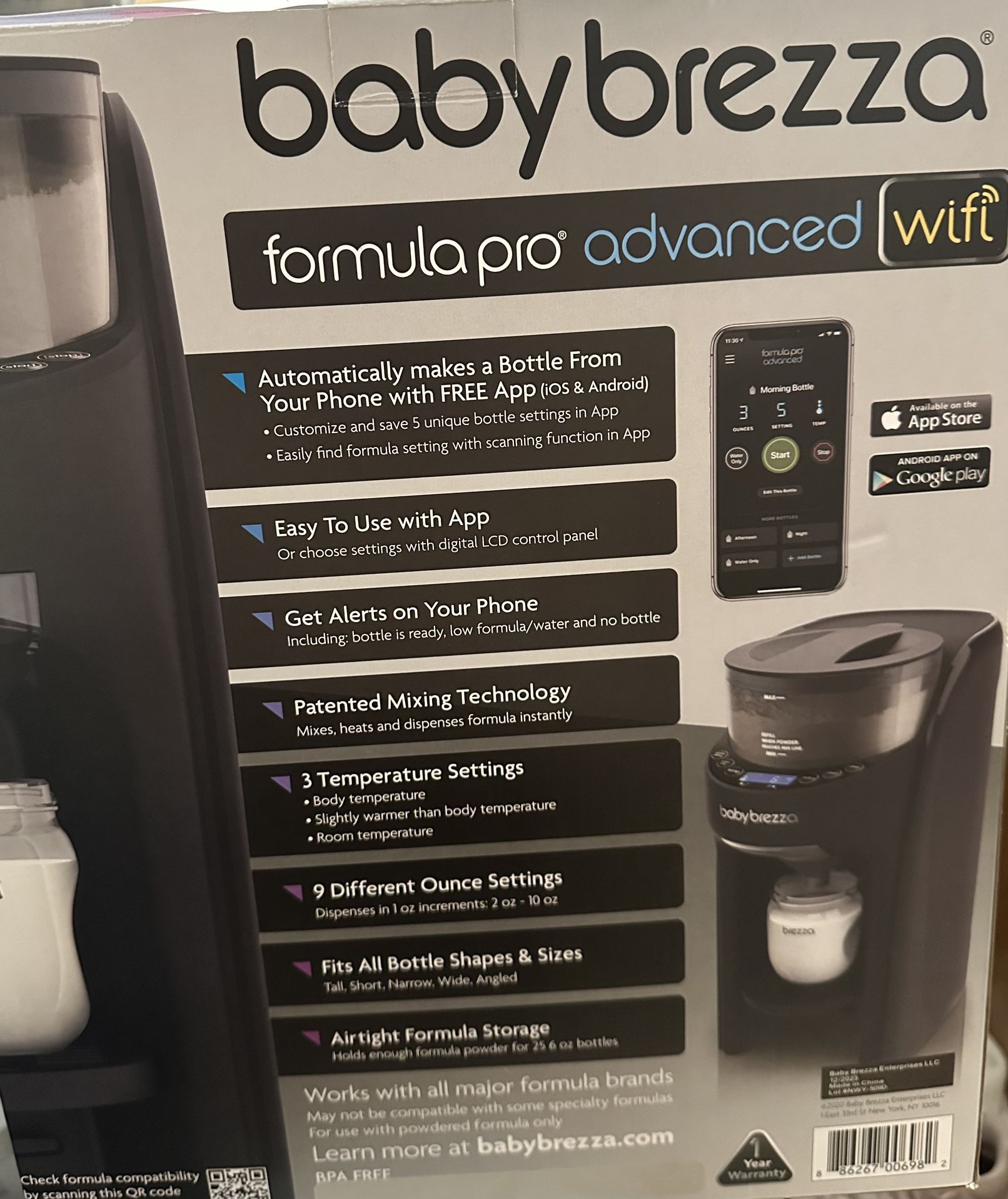 Baby Brezza Pro With Wifi