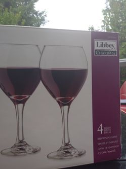 Libbey Charisma Red Wine Glasses