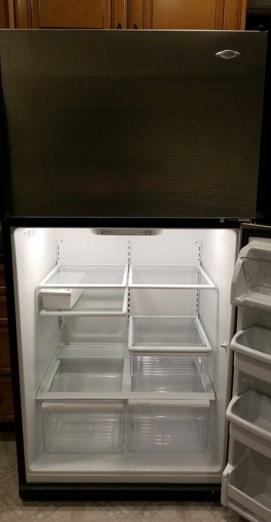 Maytag stainless steel refrigerator