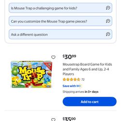 Mousetrap Board Game for Kids and Adults. New in Box