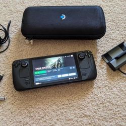 LCD Steam Deck 512 GB + 1 TB w/ Case and Accessories