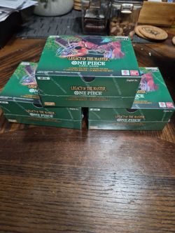 One piece legacy of the master op12 sealed booster boxes