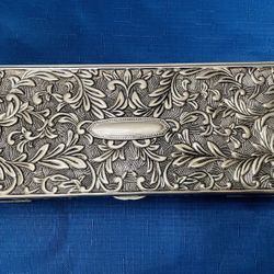 Stunning Vintage Godinger Silver Plate Jewelry Box 
