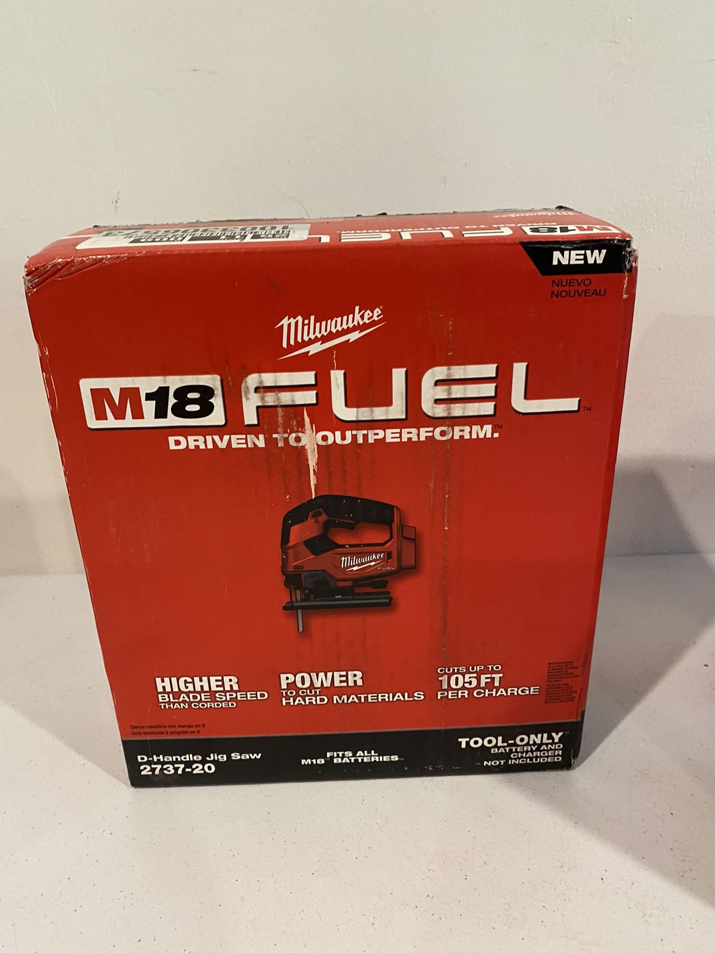 Milwaukee M18 FUEL 18-Volt Lithium-Ion Brushless Cordless Jig Saw (Tool-Only)