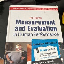 Measurement And Evaluation In Human Performance 