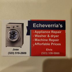Washer and Dryer Repair