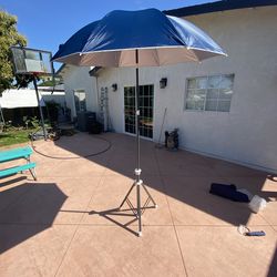 Compact portable Umbrella with Carrying Case