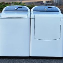 Whirlpool XL Capacity 5.0 cuft washer and 9.4 cuft Electric Dryer. Works Perfect. 30 Days warranty