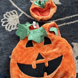Kids Pumpkin costume 