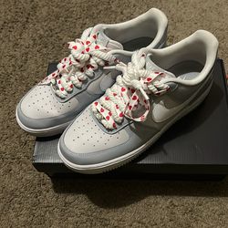 Wolf Grey And White Air Force 1