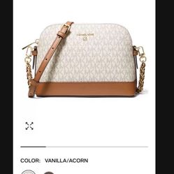 MICHAEL KORS Logo Jet Set Charm Small Dome Crossbody NWT pick up location in the city of Pico Rivera 