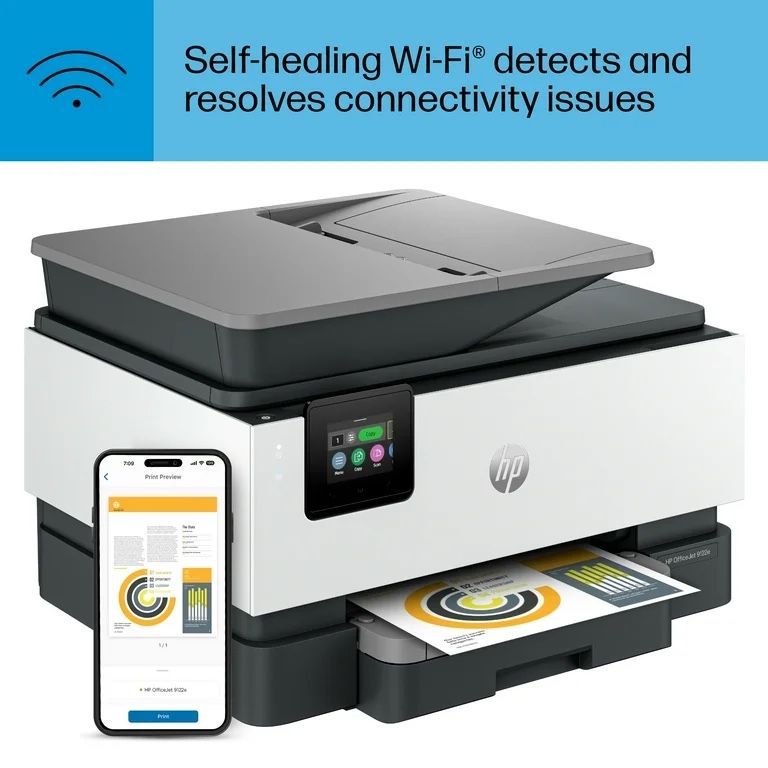 HP Office Jet 9122e series Printer