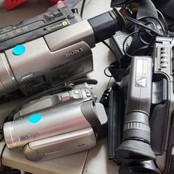 3 Camcorders 